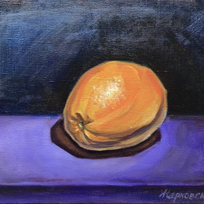 Portrait of an Orange: Three-quarters