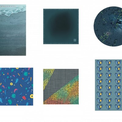 series of paintings about the ocean