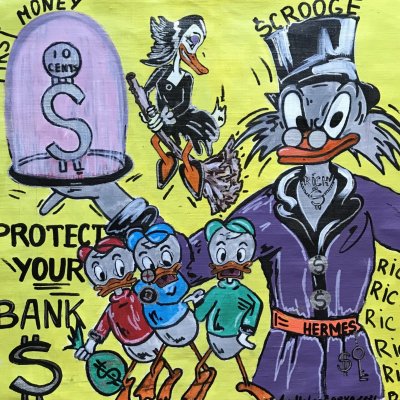 Protect your bank Scrooge