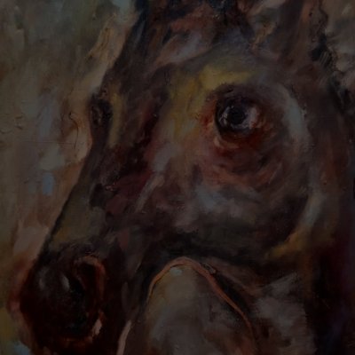 Разгорячённый конь