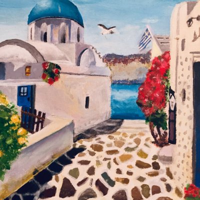 Райский уголок в Греции