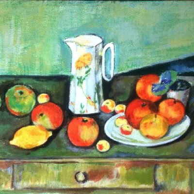 Still Life Copy by Paul Cézanne