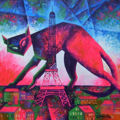A cat in Paris