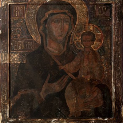 Our Lady “Hodegetria” is a copy of an 18th-century Belarusian icon