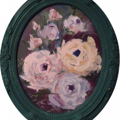 The painting “Flowers”