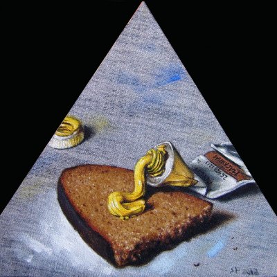 Serge Filinger. Bread with butter or Artist's Breakfast