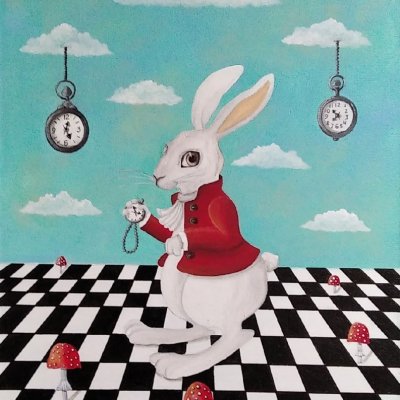 The White Rabbit - 4 from Alice in Wonderland