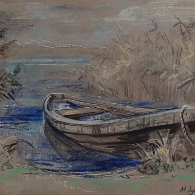 “Boat” sketch a4