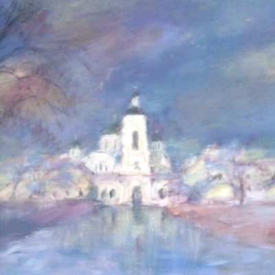 После дождя (Спасо-Ефросиньевский монастырь, Полоцк)