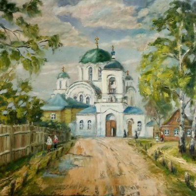 Воскресный день (1905 г. Сп-Ефросиниевский монастырь г.Полоцк)