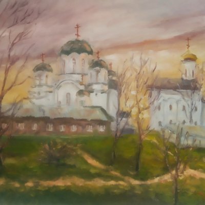 Утренний свет(Спасо Ефросиниевский монастырь Полоцк)