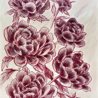 Wine painting 2