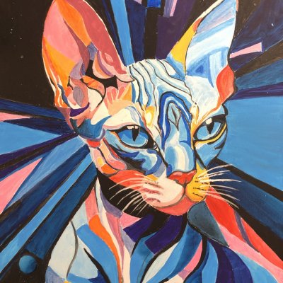 Colored sphinx