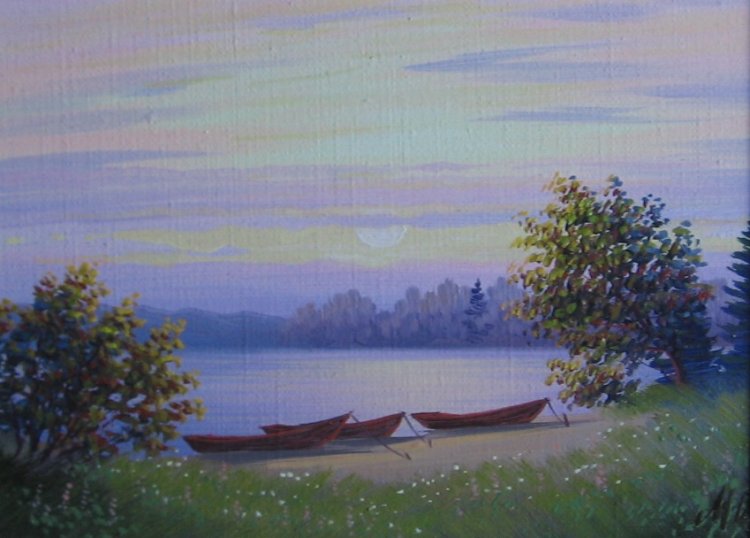 At the lake