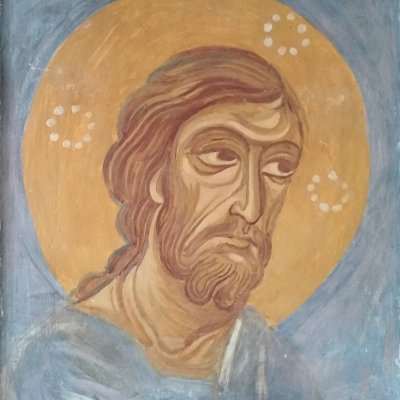 Христос (копия фрески 12в.)