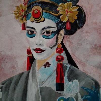 Портрет гейши