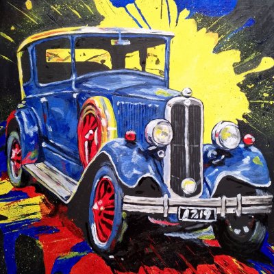 Retro car