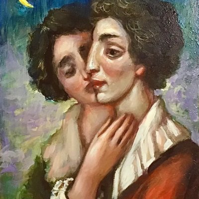 Muse Kiss (Memory of M. Chagall)