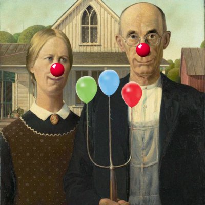 Positive American Gothic