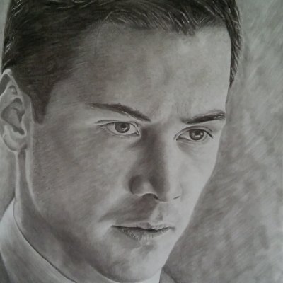Portrait of Keanu Reeves