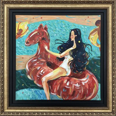 NOT “Bathing the Red Horse” NOT Petrov-Vodkin
