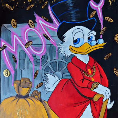 Donald Duck: luxury money