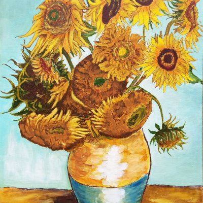 Copy: Van Gogh “Sunflowers”