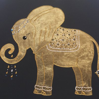 Golden elephant