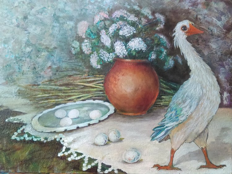 Duck every day egg