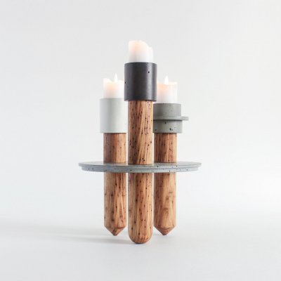 Candlestick “TRINUS” - Invisible Invaders collection
