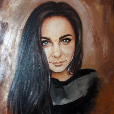 Portrait on canvas