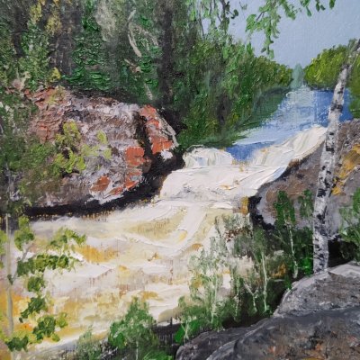 Karelian waterfalls