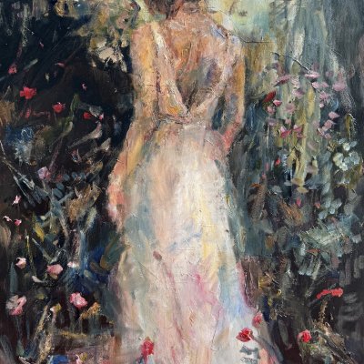 In the garden