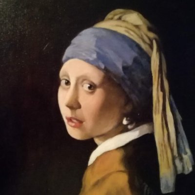 Ian Vermeer's copy of “The Girl with the Pearl Earring”