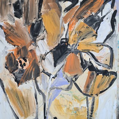 Abstract tulips